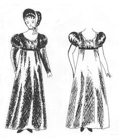 1795 - 1825 Gown Pattern