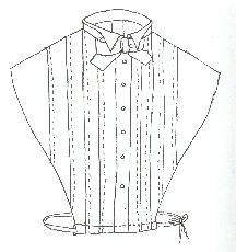 1800s Habit Shirt Pattern