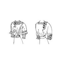1914 Shirt Waist Pattern by Past Patterns