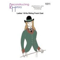 Ladies' 1910s Riding Frock Coat Pattern