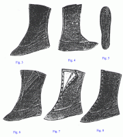 1917 Four Pair Ankle Boots Pattern by Ageless Patterns