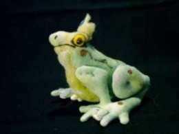 Frog Prince Craft Pattern by "Jennifer Carson, The Dragon Charmer"