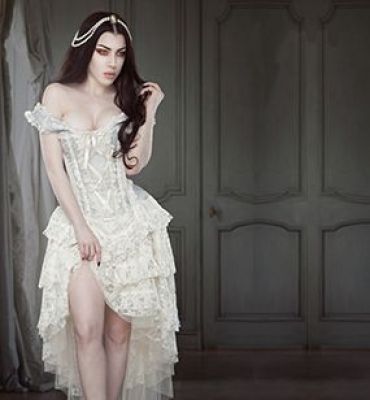 victorian corset dress